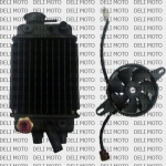 Радиатор охлаждения с куллером, (л) Lifan LF150/200-10S